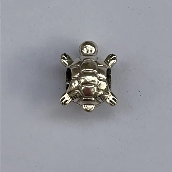 Pandora Sterling Silver Pavé Sea Turtle Charm - Picture 6 of 7